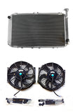 GPI Aluminum Radiator &FANS FOR 1987-1998 Nissan GQ PATROL Y60 4.2L Petrol TB42S TB42E MT 1987 1988 1989 1990 1991 1992 1993 1994 1995 1996 1997 1998