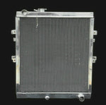 Aluminum Radiator +fan fits 1997-2005 TOYOTA Hilux LN147 LN167 1KZ-TE 3.0L Engine Turbo Diesel 1997 1998 1999 2000 2001 2002 2003 2004 2005