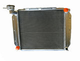 62 MM CUSTOM  RADIATOR MG MGA 1500,1600, 1622, DE LUXE MT 1955-1962 NEW 1955 1956 1957 1958 1959 1960 1961 1962