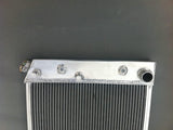 GPI Aluminum Radiator+Fan For Buick Skylark/Chevy Monte Carlo/Chevelle/Olds Cutlass/El Camino/ G