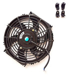 GPI Aluminum Radiator & Shroud Fan For 1980-1998  Suzuki Sierra/Jimny/Samurai/JA51 SJ 413/SJ413 G13 1.3L 1980 1981 1982 1983 1984 1985 1986 1987 1988 1989 1990 1991 1992 1993 1994 1995 1996 1997 1998