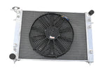 GPI 50MM  Aluminum Radiator & One Fan FOR Holden Commodore VN VG VP VR VS V6 3.8L AT/MT