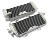 GPI R&L aluminum radiator FOR 2005-2007 Kawasaki KX250 KX 250 2005 2006 2007