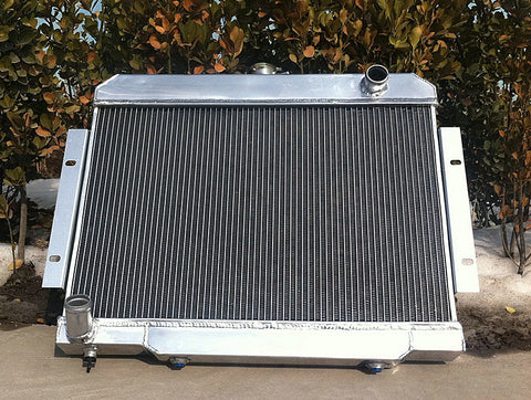 GPI Aluminum Radiator For 1970-1986 JEEP CJ CJ5/CJ6/CJ7 3.8L-5.0L 1970 1971 1972 1973 1974 1975 1976 1977 1978 1979 1980 1981 1982 1983 1984 1985 1986