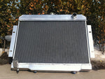 GPI ALUMINUM RADIATOR + fan for 1970-1986 JEEP CJ CJ5/CJ6/CJ7 3.8L-5.0L   1970 1971 1972 1973 1974 1975 1976 1977 1978 1979 1980 1981 1982 1983 1984 1985 1986