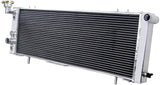 GPI Aluminum Radiator + Fan For 1991-2001  Jeep Cherokee/Comanche 2.5 /4.0 l4/l6  1991 1992 1993 1994 1995 1996 1997 1998 1999 2000 2001