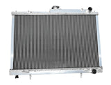 GPI 52MM Aluminum Radiator &shroud+fan for Nissan Skyline R33 R34 GTR GTST RB25DET 1994-1998 1994 1995 1996 1997 1998