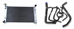 GPI Aluminum Radiator & hose for Holden Commodore VT VX 3.8L V6 Petrol 1997-2002 1997 1998 1999 2000 2001 2002 AT/MT