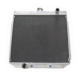 GPI 3 Row Aluminum Radiator & Shroud Fan For Ford Falcon XY/XW 302/250 V8/L6 AT/MT 1969-1972 AT 1969 1970 1971 1972