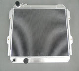 GPI 3 CORE Aluminum radiator For Toyota Hilux 1983-1991  LN85 LN60 LN61 LN65 2.4LTR DIESEL manual 1984 1985 1986 1987 1988 1989 1990 1991