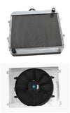 GPI Aluminum Radiator+shroud + Fan For Toyota Hilux RN85 YN85 22R 2.4L Petrol MT 1991-1997 1991 1992 1993 1994 1995 1996 1997