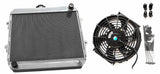 GPI Aluminum Radiator & FAN for TOYOTA HILUX RN85 YN85 22R 2.4L Petrol MT 1991-1997 1991 1992 1993 1994 1995 1996 1997