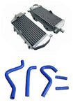 GPI Aluminum Radiator &HOSE for 1994-2002 Kawasaki KX125 KX250 KX 125 250  1994 1995 1996 1997 1998 1999 2000 2001 2002