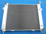 Aluminum radiator & Fan for 1993-1998 Jeep Grand Cherokee 5.2L V8 1993 1994 1995 1996 1997 1998