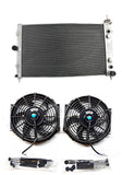 GPI aluminum radiator +2 × fans for 2004-2006 Holden Commodore VZ GEN3 LS1 GEN4 LS2 SS V8  AT/MT 2004 2005 2006