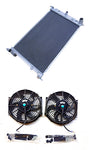 26mm Aluminum Radiator &fans For Ford Falcon BA BF V8 Fairmont XR8 & XR6 Turbo 2002 2003 2004 2005 2006 2007 2008