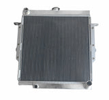 GPI Aluminum Radiator & Fan For 1990-2001 Toyota Land Cruiser Landcruiser 75 Series HZJ75  1990 1991 1992 1993 1994 1995 1996 1997 1998 1999 2000 2001