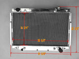 ALUMINUM RADIATOR + FAN for Toyota Land Cruiser 4.5L l6 1993-1997 1993 1994 1995 1996  1997