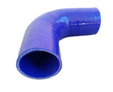 GPI 3.5'' 89mm 90 Degree Silicone Hose Elbow Turbo Tube Intercooler Intake Pipe BLUE