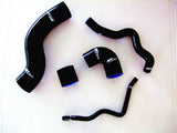 GPI Silicone Turbo Boost Radiator Hose For VW MK4 Golf Bora Audi A4 A3 TT PQ34 1.8T BLACK