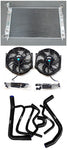 GPI 52MM Aluminum Radiator && FANS& HOSE for 1997-2002 Holden Commodore VT VX 3.8L V6 Petrol AT/MT 1997 1998 1999 2000 2001 2002