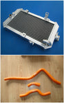 GPI ATV aluminum radiator+ HOSE+ Fan For 2001-2005 Yamaha 660R Raptor 660 YFM660R YFM 660 R  2001 2002 2003 2004 2005