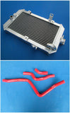 GPI ATV aluminum radiator+ HOSE+ Fan For 2001-2005 Yamaha 660R Raptor 660 YFM660R YFM 660 R  2001 2002 2003 2004 2005