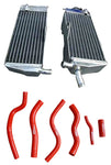 GPI R&L Radiator +HOSE for 1990-1997 Honda CR125 CR125R CR 125R  1990 1991 1992 1993 1994 1995 1996 1997