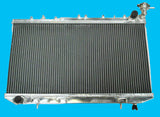 GPI 2Rows Aluminum Radiator for 1990-1996 FOR Nissan Primera P10 1.6 2.0 MT With Cap 1990 1991 1992 1993 1994 1995 1996