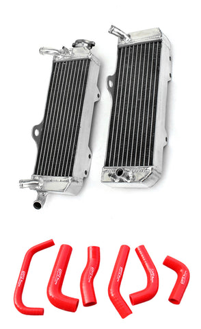 GPI Aluminium radiator + hose FOR 2000-2007 Honda XR650 XR650R  2000 2001 2002 2003 2004 2005 2006 2007