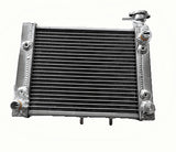 56mm Aluminum Radiator for 2006-2008 Can Am Outlander 400 4x4 MAX  Assembly 709200149 2006 2007 2008